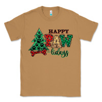 Toasted Coconut happy pawlidays christmas pets Classic Tee - MaliasSmallBusiness