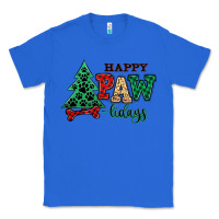 True Royal happy pawlidays christmas pets Classic Tee - MaliasSmallBusiness