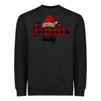 Black Santa Baby Heavyweight Sweatshirt - Bettercallsaul