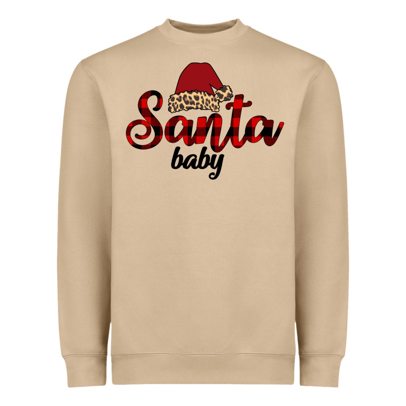 Santa Baby Heavyweight Sweatshirt by Bettercallsaul | Teevron