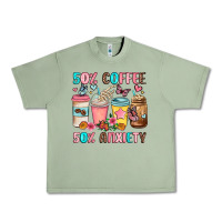 Oil Green half teacher half coffee Urban Heavy Tee - JahusDesignShop