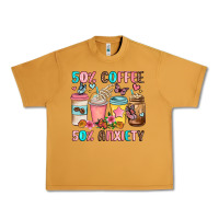 Peanut Butter half teacher half coffee Urban Heavy Tee - JahusDesignShop