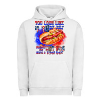 Pigment Lunar Rock You Look Like 4th of july makes me hot dog want a Urban Hoodie - CowhideDigitalArt