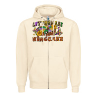 Sandshell let them eat king cake Zipper Hoodie - CowGirlArtShop
