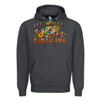 Smoke let them eat king cake Zipper Hoodie - CowGirlArtShop
