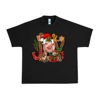 Black joy christmas with pig bbs Urban Heavy Tee - BundleAndBundleShop