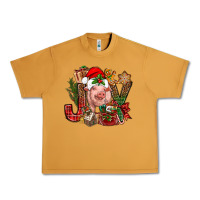 Peanut Butter joy christmas with pig bbs Urban Heavy Tee - BundleAndBundleShop