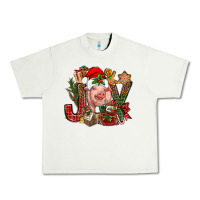 Pistachio joy christmas with pig bbs Urban Heavy Tee - BundleAndBundleShop