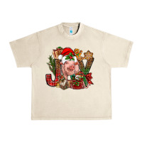 Sandshell joy christmas with pig bbs Urban Heavy Tee - BundleAndBundleShop
