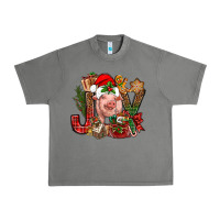 Tornado joy christmas with pig bbs Urban Heavy Tee - BundleAndBundleShop