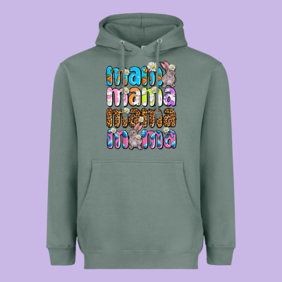 Easter Mama Mama Mama Heavyweight Hoodie Designed By Oliviacreatesart