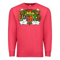 Cardinal Let's get lucked up St. Patrick's Day Premium Sweatshirt - OliviaCreatesArt