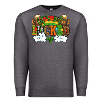 Charcoal Heather Let's get lucked up St. Patrick's Day Premium Sweatshirt - OliviaCreatesArt