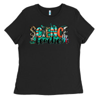 Black science teacher Ladies Tee - RanaPortraitStore