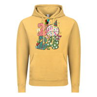 Vintage Mustard 2024 happy new year Vintage Hoodie - MaliasSmallBusiness