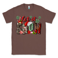 Chestnut let it snow Classic Tee - MaliasSmallBusiness