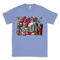 Colony Blue let it snow Classic Tee - MaliasSmallBusiness