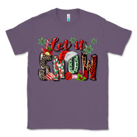 Lavender let it snow Classic Tee - MaliasSmallBusiness