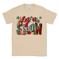 Mushroom let it snow Classic Tee - MaliasSmallBusiness