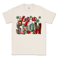 Natural let it snow Classic Tee - MaliasSmallBusiness