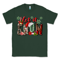 Sports Green let it snow Classic Tee - MaliasSmallBusiness