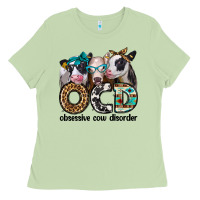 Matcha ocd obsessive cow disorder Ladies Tee - Jasminsmagicworld