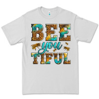 Dove Grey Western Bee You Tiful Bee Premium Tee - LillyAllenDesigns