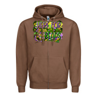 Chestnut here for the beads Zipper Hoodie - CowGirlArtShop