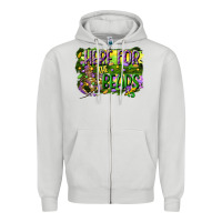 Dove Grey here for the beads Zipper Hoodie - CowGirlArtShop
