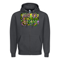 Smoke here for the beads Zipper Hoodie - CowGirlArtShop