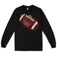 Black football Long Sleeve Tee - BarkalooDesign