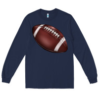 Navy football Long Sleeve Tee - BarkalooDesign
