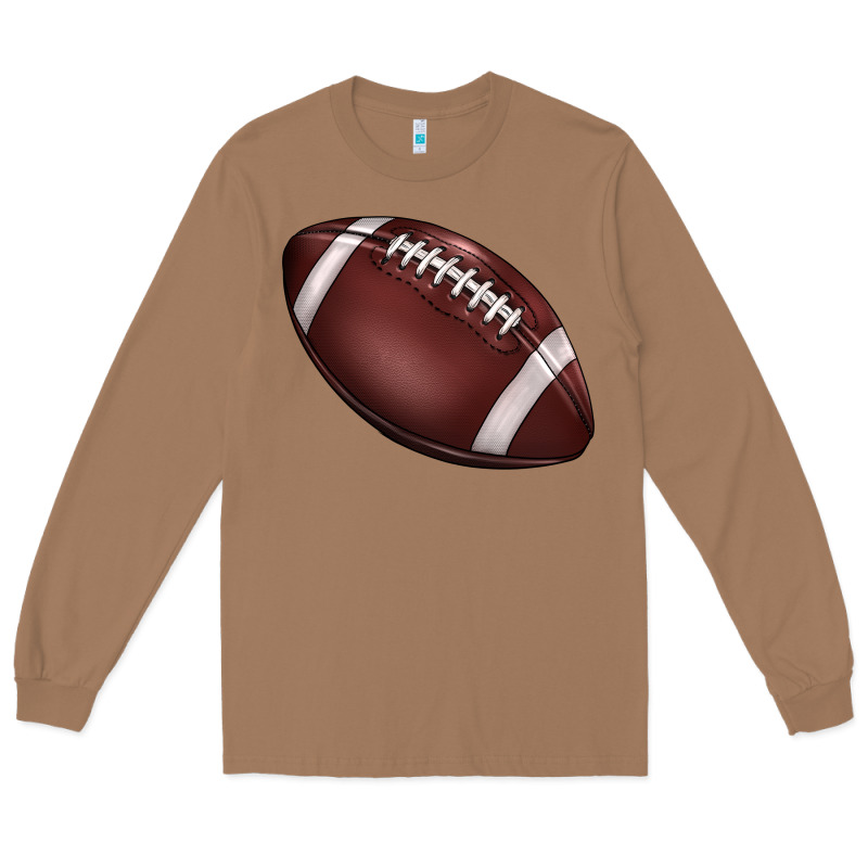 Football Long Sleeve Tee by BarkalooDesign | Teevron