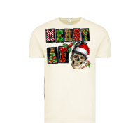 Vintage Arctic Merry af skeleton messy bun Vintage Tee - NancyCooperArtShop