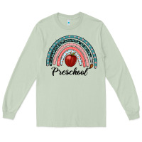 Matcha preschool rainbow Long Sleeve Tee - RanaPortraitStore