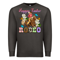 Smoke Happy Easter rodeo cowgirl Premium Sweatshirt - OliviaCreatesArt