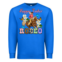 True Royal Happy Easter rodeo cowgirl Premium Sweatshirt - OliviaCreatesArt