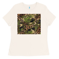 Bone camouflage  leopard Ladies Tee - BarkalooDesign