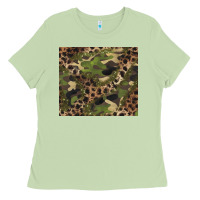 Matcha camouflage  leopard Ladies Tee - BarkalooDesign