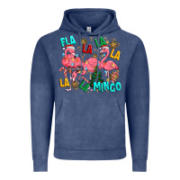 Vintage Denim christmas fla la la la la mingo Vintage Hoodie - MaliasSmallBusiness