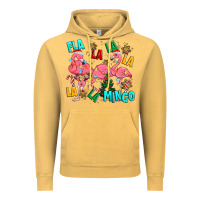 Vintage Mustard christmas fla la la la la mingo Vintage Hoodie - MaliasSmallBusiness