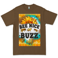 Cacao bee nice or buzz off Premium Tee - LillyAllenDesigns