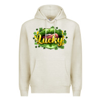 St. Patrick's Day Lips Lucky Premium Hoodie | Teevron