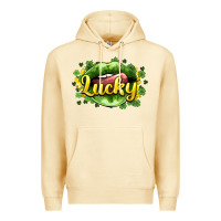 Pina Colada St. Patrick's Day lips lucky Premium Hoodie - HowdyJamesFarm