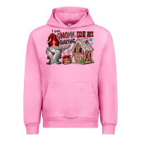 Fuchsia Pink Iam Gnome For My Baking Urban Hoodie - CowhideDigitalArt