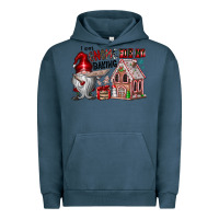 Pigment Midnight Navy Iam Gnome For My Baking Urban Hoodie - CowhideDigitalArt