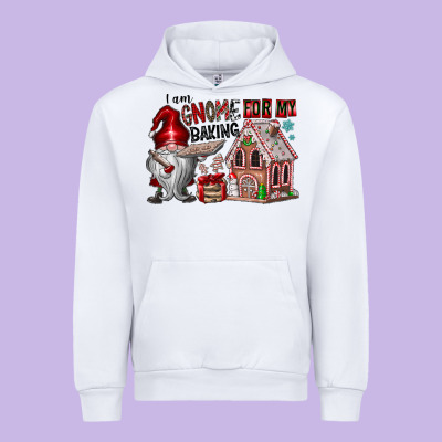 Iam Gnome For My Baking Urban Hoodie Designed By Cowhidedigitalart