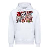 White Iam Gnome For My Baking Urban Hoodie - CowhideDigitalArt