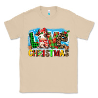 Mushroom love christmas cow Classic Tee - MaliasSmallBusiness