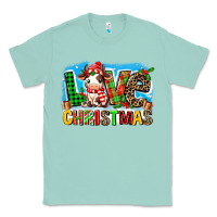 Seafoam love christmas cow Classic Tee - MaliasSmallBusiness